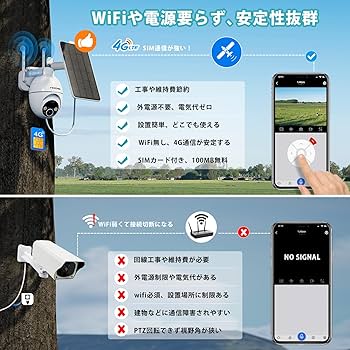 「全方位監視・最新型土台」防犯カメラ 屋外 ソーラー DIHOOM 防犯カメラ 楽天市場】配線不要☆限定10％OFF+P5倍！☆ DIHOOM 防犯カメラ